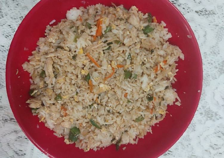 Step-by-Step Guide to Make Tasty Chicken fried rice
