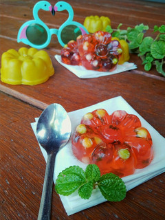 Foto resep Puding Stoberi Bayam