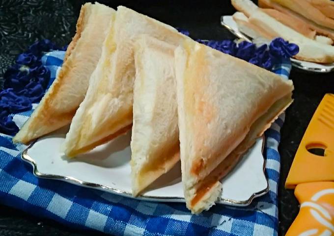 Roti Panggang oles margarin