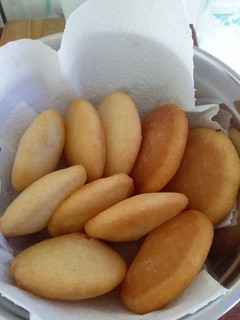 Una foto de Arepitas dulces fritas