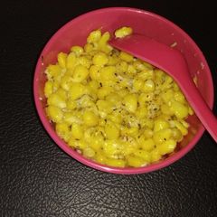 A picture of Cheesy corn.