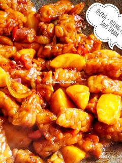 Foto resep Oseng-oseng Tempe Saus Tiram
