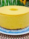 Kek Chiffon Labu terlajak sedap