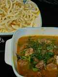 Bò kho mì giòn