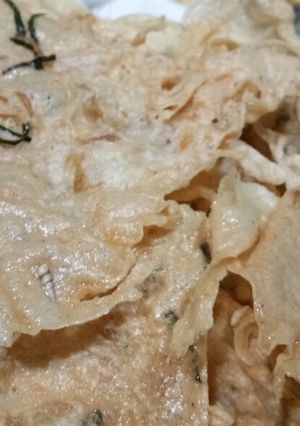 Foto resep Peyek teri nasi