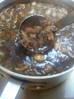 A picture of Beef Burgundy Soup.