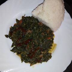 A picture of Kunde stew.