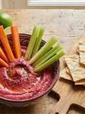 Humus de remolacha