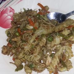 A picture of Chicken microne ❤️.