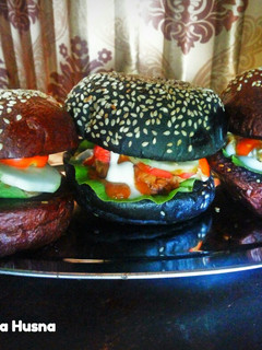 Foto resep Burger Simple