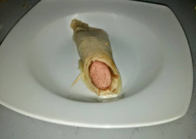 Easiest Way to Make Perfect Pancake sausage roll