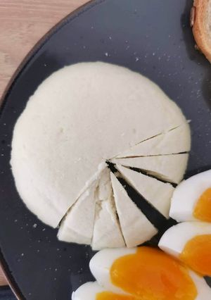 Zdjęcie przepisu Domowy ser farmerski - najprostszy.