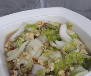 Resep Terbaik Tumis Sawi Putih dan Telur orak arik Paling Enak Resep Terbaik Tumis Sawi Putih dan Telur orak arik Paling Enak