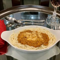 A picture of Spaghetti Bolognese🍝.