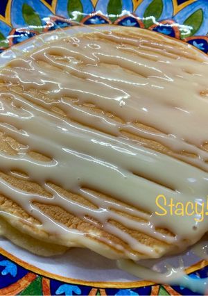Φωτογραφία της συνταγής Fluffy Tres Leches Pancakes -Πάνκεϊκς με Τρία Γάλατα!