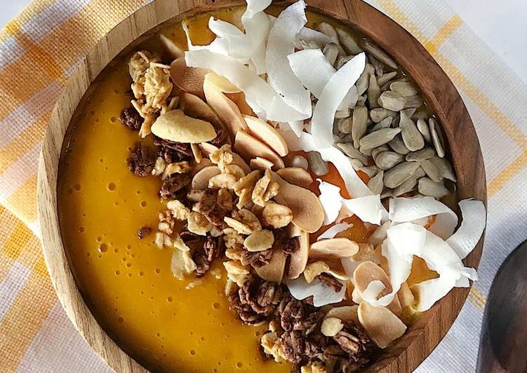 Resep Mango Smoothie Bowl, Enak Banget
