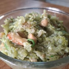 A picture of Dudhi Halwa.