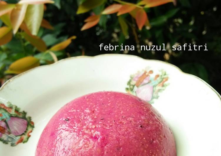 Puding Naga Kedelai