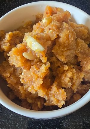 A picture of Moong Dal Halwa.