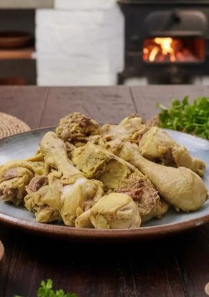 Foto resep Ayam Ungkep bumbu kuning