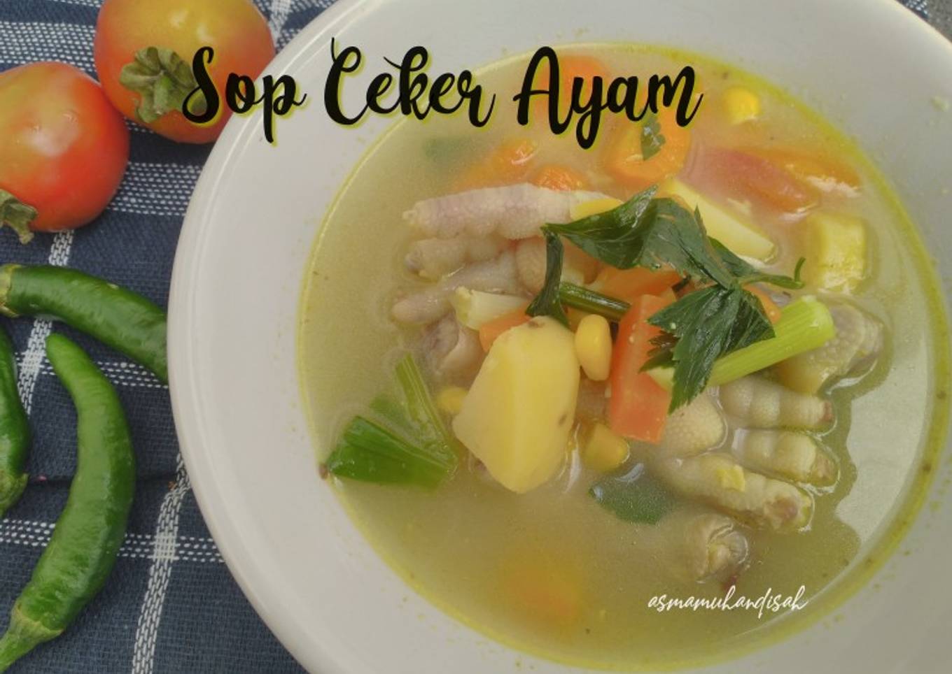 Sop Ceker Ayam