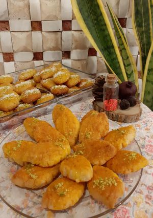 عکسی از دستور شیرینی شکر پاره (نارگیلی)