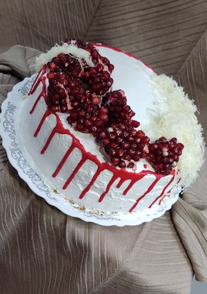 عکسی از دستور کیک یلدا