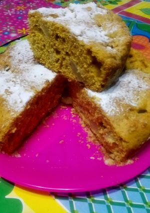 Una foto de Torta de peras muy fácil..!