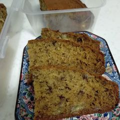 Moist banana cake A picture of Moist banana cake.
