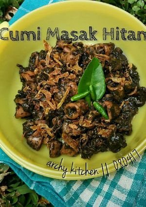 Foto resep Cumi Masak Hitam