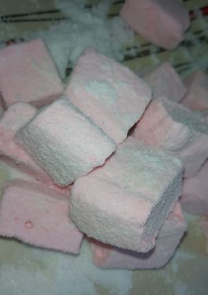 A picture of Homemade marshmallow.