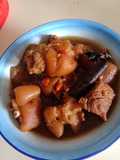 Masakan Kaki babi/cu kiok/lo tu kha