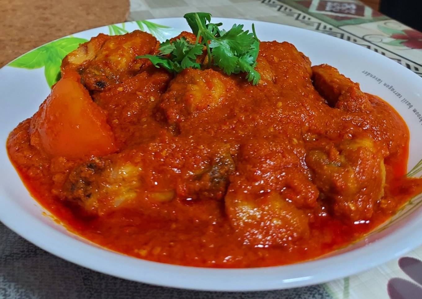 Sambal ayam lengkuas