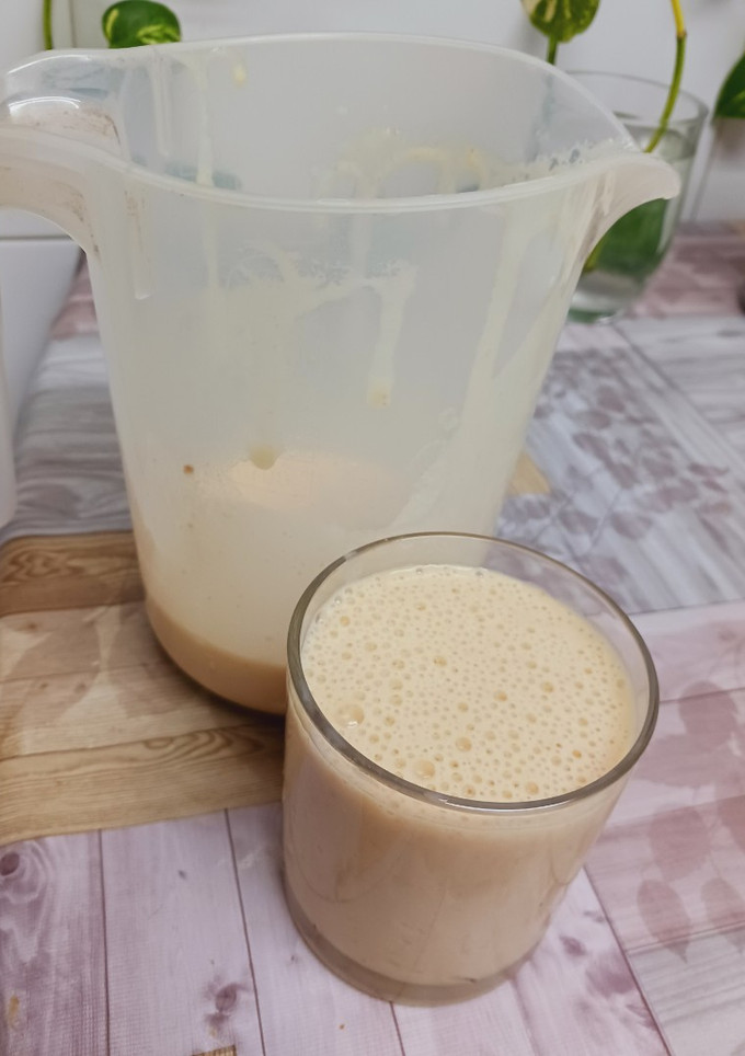 Una foto de Batido nutritivo de gofio