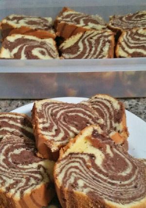 Foto resep Cake Zebra