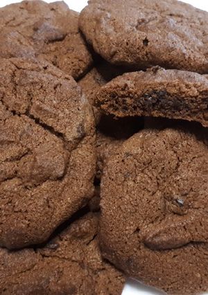 Φωτογραφία της συνταγής Νηστίσιμα soft cookies σοκολάτας