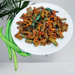 A picture of Green Beans With Peanut.