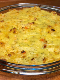 Foto resep Cheesy Bolognese Baked Rice (Nasi Panggang Bolognese Siram Saus Keju)