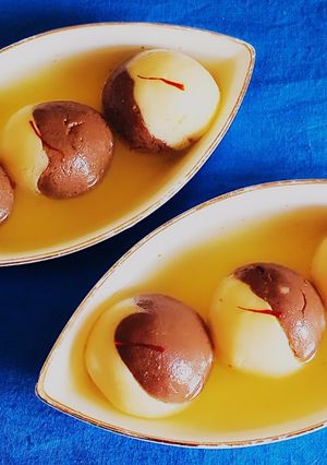 चॉकलेट रसगुल्ला रेसिपी मुख्य फोटो