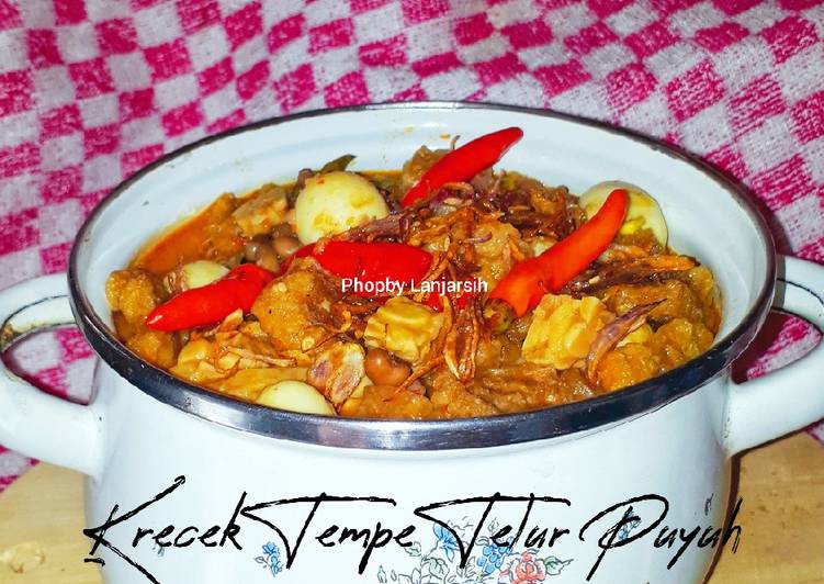 Resep Krecek Tempe Telur Puyuh Lezat Sekali