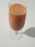 Batido de laranja e morangos