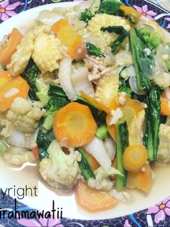 Foto resep Capcay Ayam