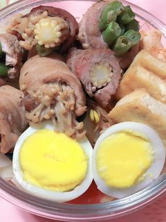 蔬菜肉捲便當🍱 的食譜成品照片
