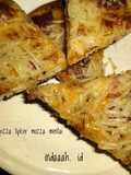 Pizza Tipis Kering Mozza Mentai