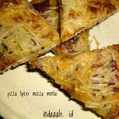Pizza Tipis Kering Mozza Mentai-レシピのメイン写真