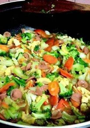 Foto resep Capcay Kuah Sehat Praktis