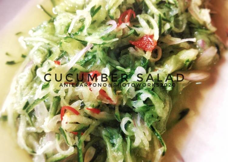 Resep Cucumber Salad, Sempurna