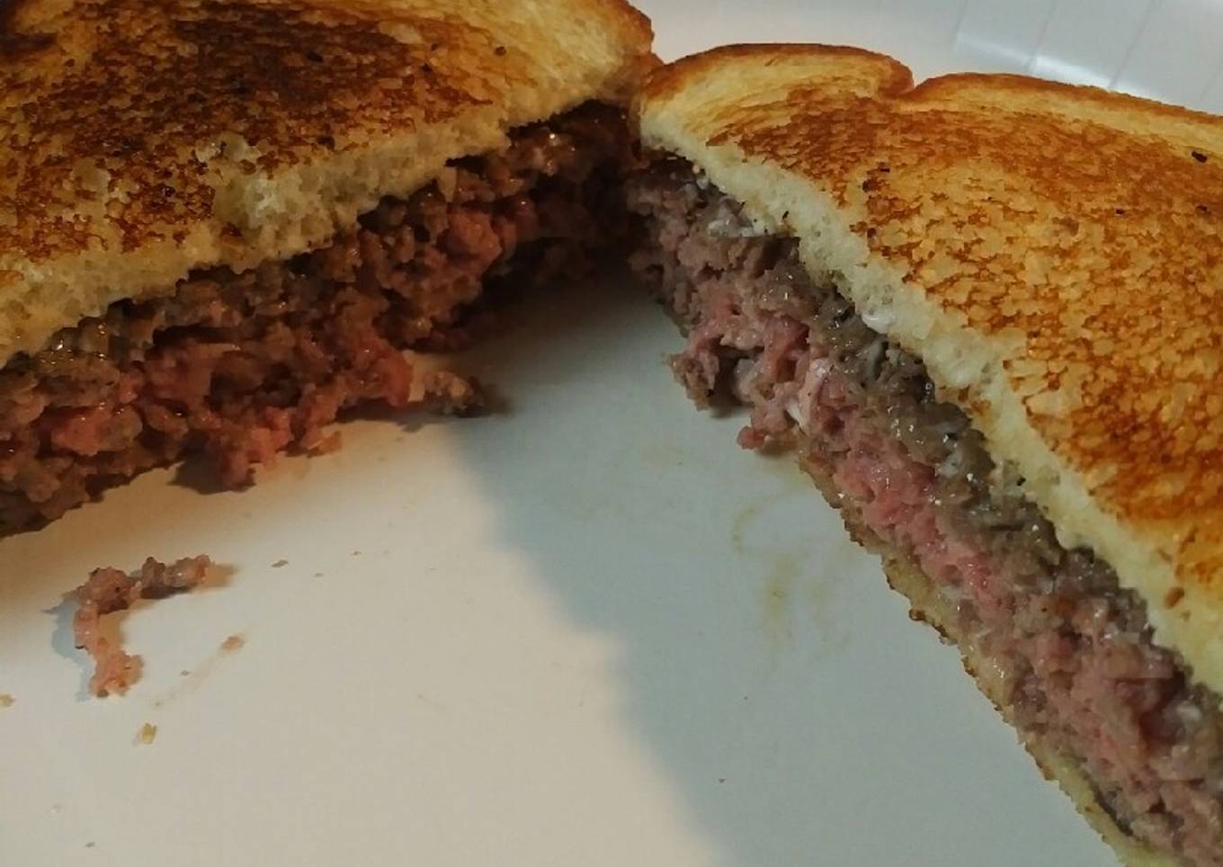 Peppered Pink Salt Burger