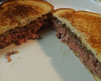 Fresh, Making Recipe Peppered Pink Salt Burger Home Style