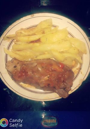 Una foto de Bife a la Sartén :)